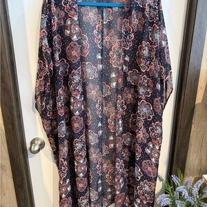 Floral Sheer Kimono